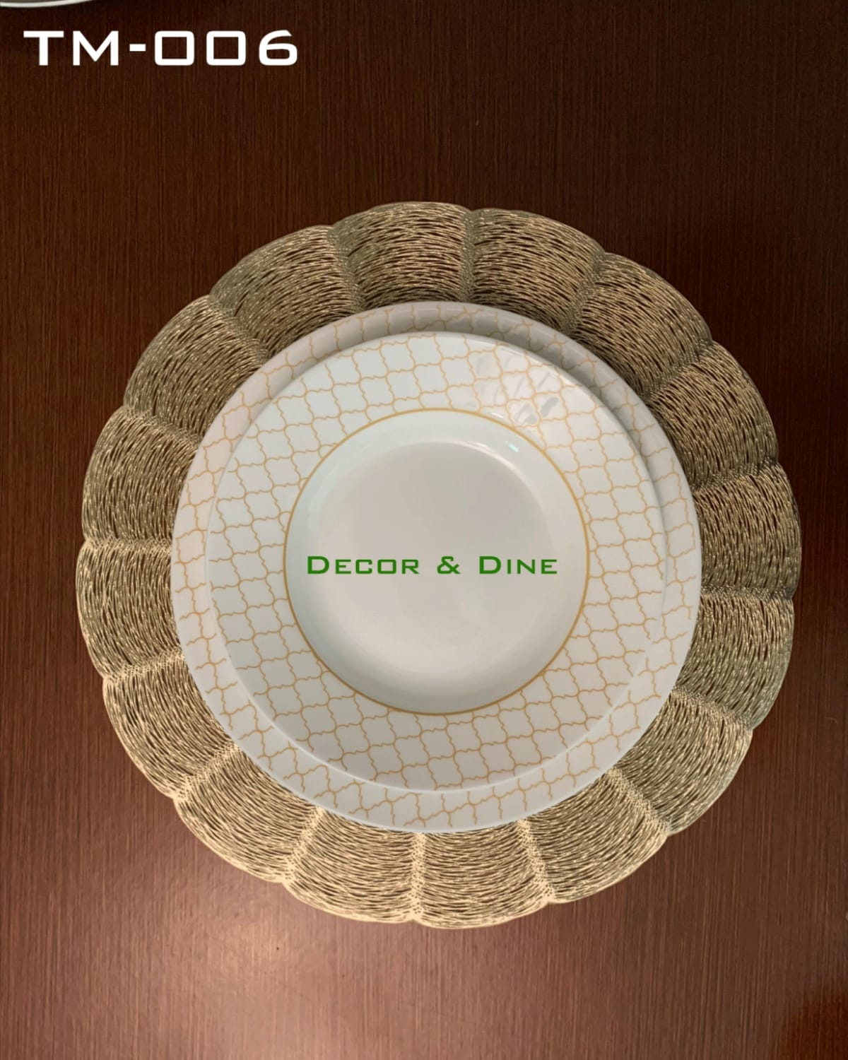 Table Mat - Round Design TM-006